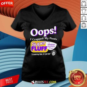 Funny Oops I Crapped My Pants V-Neck