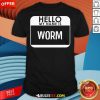 Funny Worm Costume Easy Last Minute Halloween T-Shirt