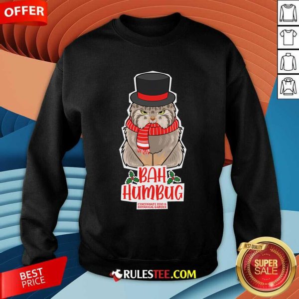 Good Bah Humbug Cincinnati Zoo And Botanical Garden Christmas Sweatshirt