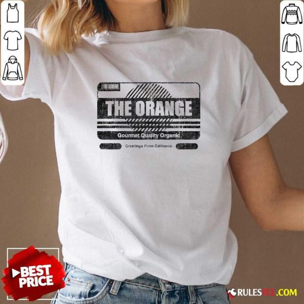 Good The Orange Gourmet Quality Organic V-Neck