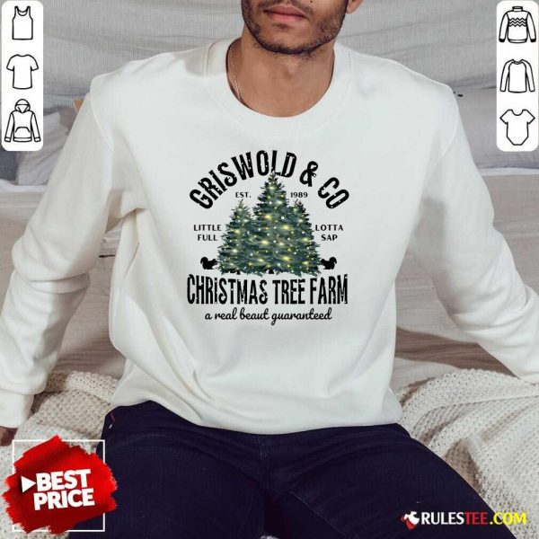 Hot Christmas Tree Griswold's Tree Farm Since 1989 Sweatshirt