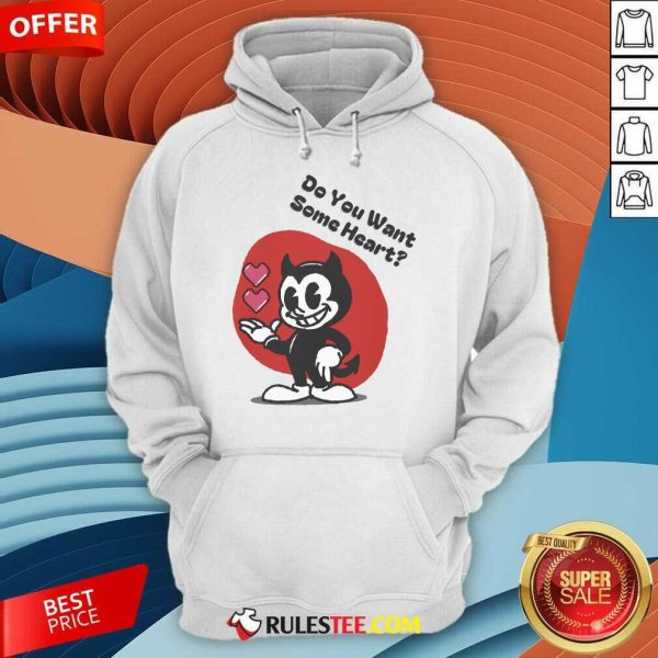 Hot Do You Want Some Devil Heart Hoodie