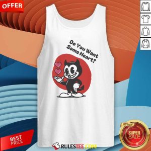 Hot Do You Want Some Devil Heart Tank-Top