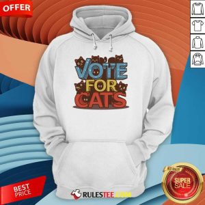 Hot Vote For Cats Kamala Harris Hoodie