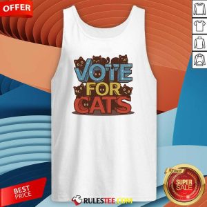 Hot Vote For Cats Kamala Harris Tank-Top