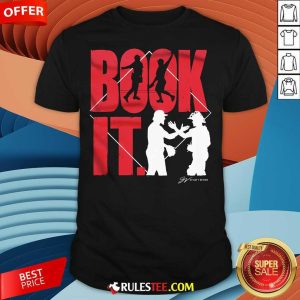 Nice Cleveland Baseball Book It T-Shirt