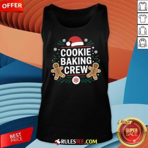 Nice Cookie Baking Crew Funny Xmas Baking Lover Christmas Tank-Top