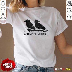 Nice Crow Attempted Murder V-Neck