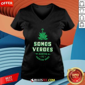 Nice Somos Verdes Austin Fc Howler Bros V-Neck