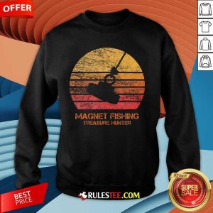 Nice Sunset Magnet Fishing Sweatshirt