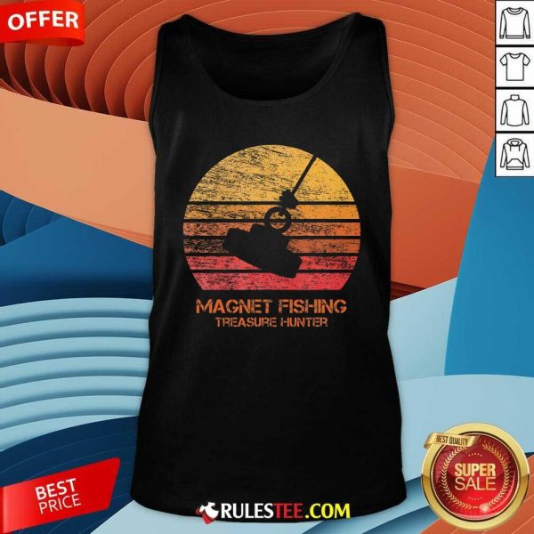 Nice Sunset Magnet Fishing Tank-Top