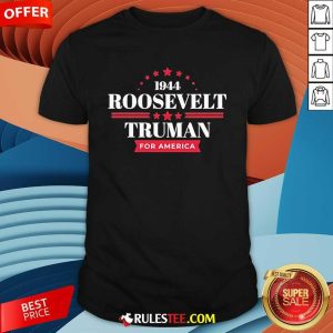 Official 1944 Roosevelt Truman For America T-Shirt