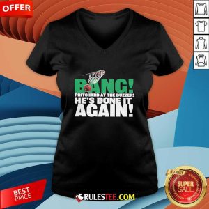 Official Bang Payton Pritchard At The Buzzer He's Done It Again Boston V-Neck