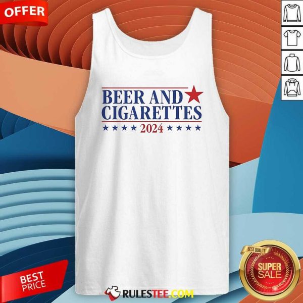 Official Beer And Cigarettes '24 Tank-Top