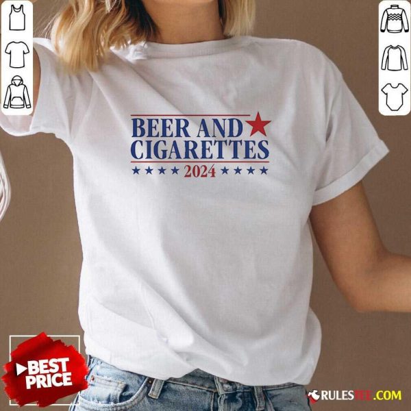 Official Beer And Cigarettes '24 V-Neck