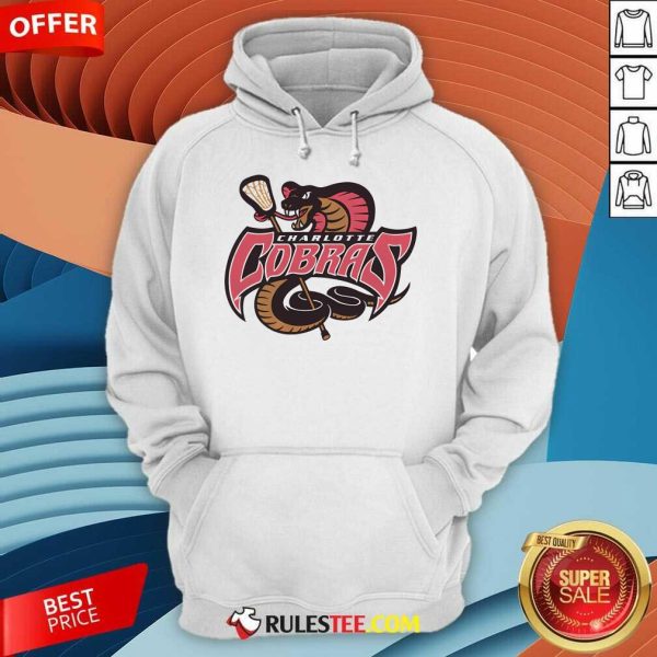 Official Charlotte Cobras Lacrosse Hoodie