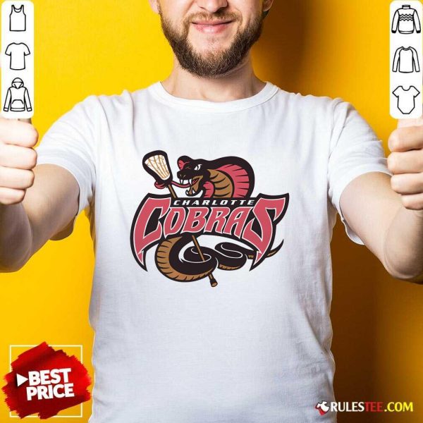 Official Charlotte Cobras Lacrosse T-Shirt