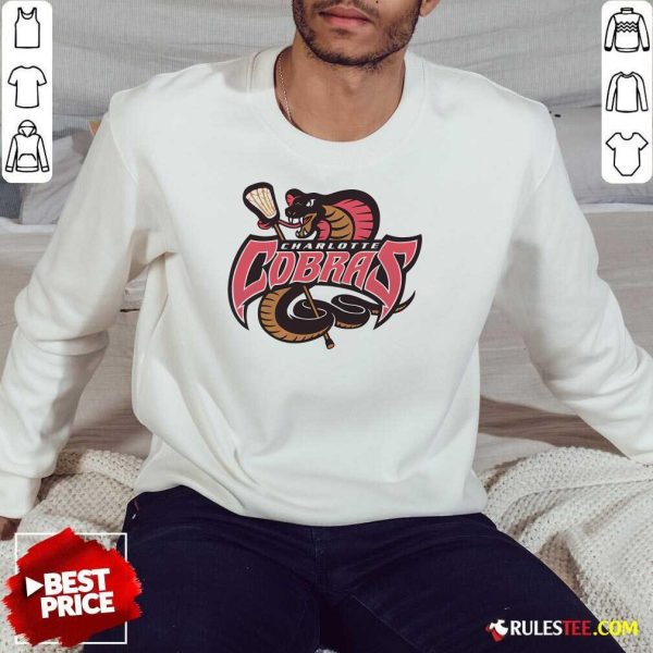 Official Charlotte Cobras Lacrosse Sweatshirt