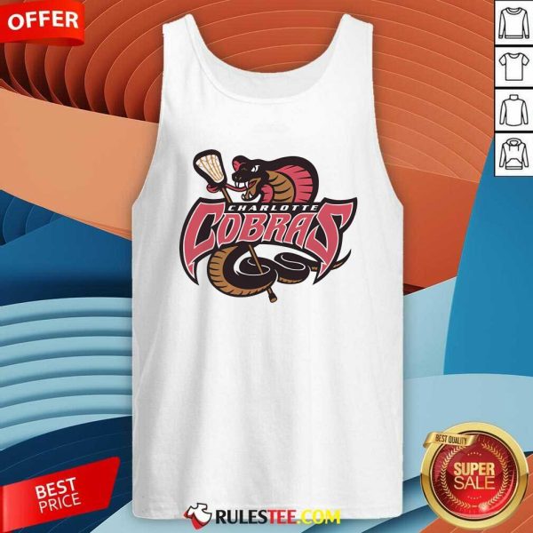 Official Charlotte Cobras Lacrosse Tank-Top