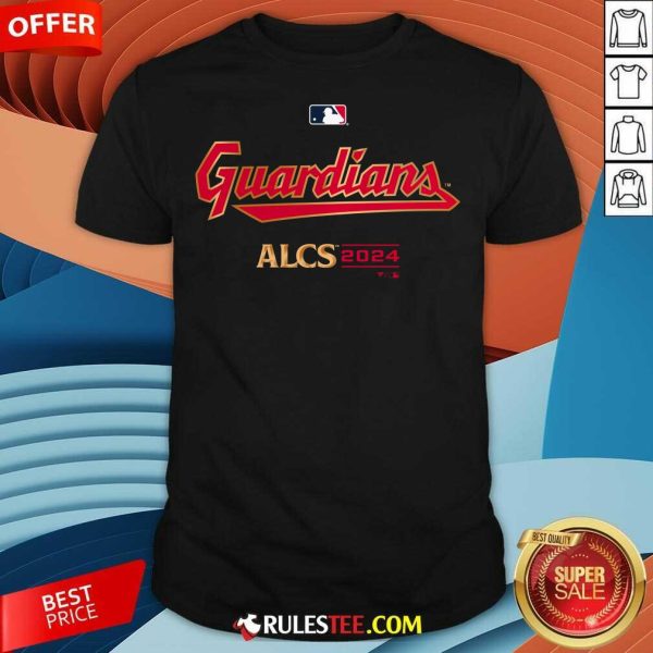 Official Cleveland Guardians 2024 American League Champions Locker Room T-Shirt