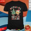 Official Cookie Baker Christmas Cookie Taste Tester Taster T-Shirt