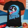 Official Cosmic Surfer Astronaut Space Adventure Rocket Surfing Space Lover T-Shirt