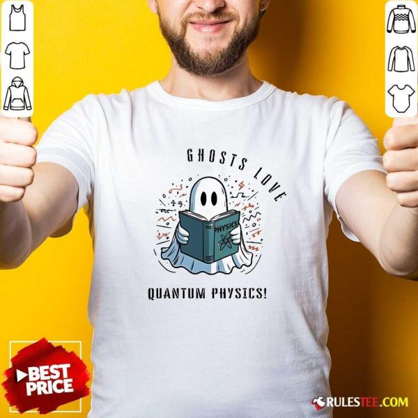 Official Ghost Love Quantum Physics Halloween 2024 T-Shirt