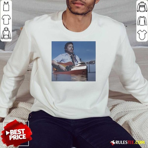 Official Gordon Lightfoot And Edmund Fitzgerald Sweatshirt