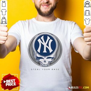 Official Grateful Dead X New York Yankees Steal Your Base T-Shirt