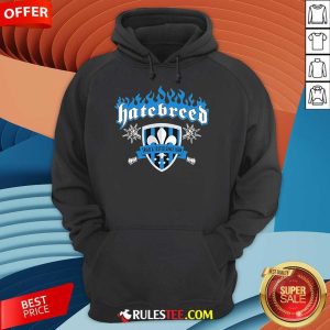 Official Hatebreed Sept 29 2024 Mtelus Montreal Qc Hoodie