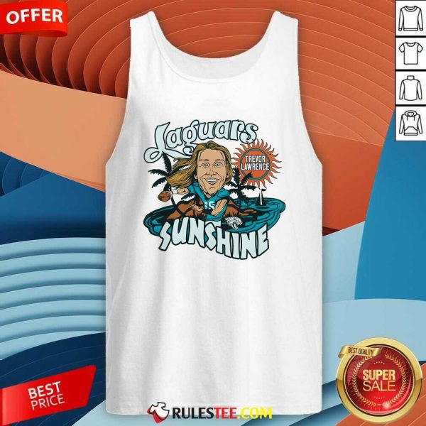 Official Jacksonville Jaguars Trevor Lawrence Sunshine Tank-Top