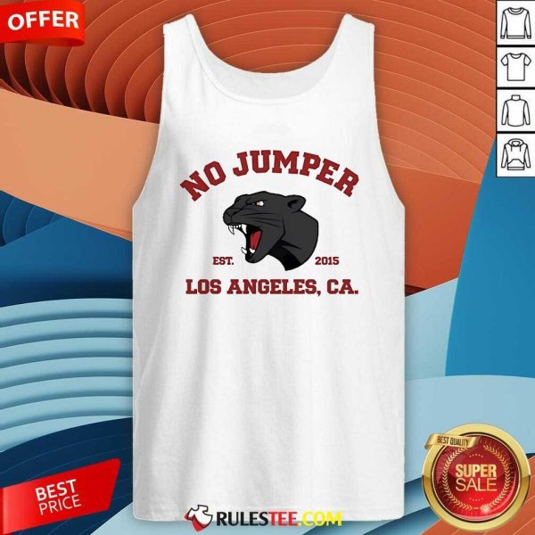 Official No Jumper Los Angeles Ca Est 2015 Tank-Top