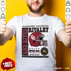 Official Oklahoma Sooners Champion Red River Rivalry Slogan T-Shirt