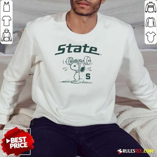 Official Peanuts X Michigan State Athletics Sweatshirt