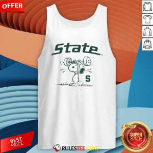 Official Peanuts X Michigan State Athletics Tank-Top