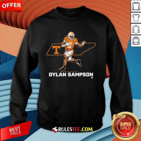 Official Tennessee Football Dylan Sampson State Star Sweatshirt