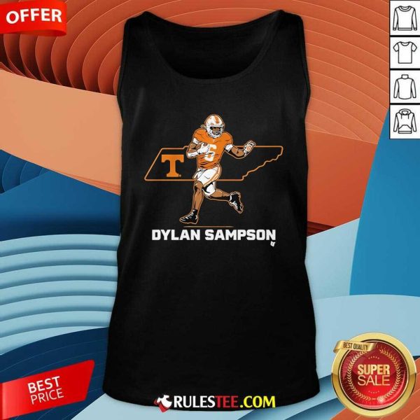 Official Tennessee Football Dylan Sampson State Star Tank-Top