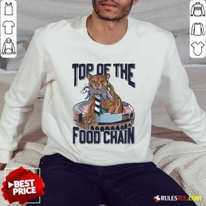 Official Top Of The Food Chain Penn State Nittany Lions Vs Wisconsin Badgers Graphic Sweatshirt