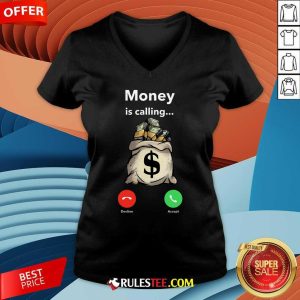 Top Money The Gang Ster Entrepreneur Christmas Hip Hop V-Neck