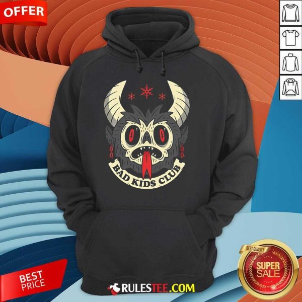 Awesome Bad Kids Krampus Club Hoodie