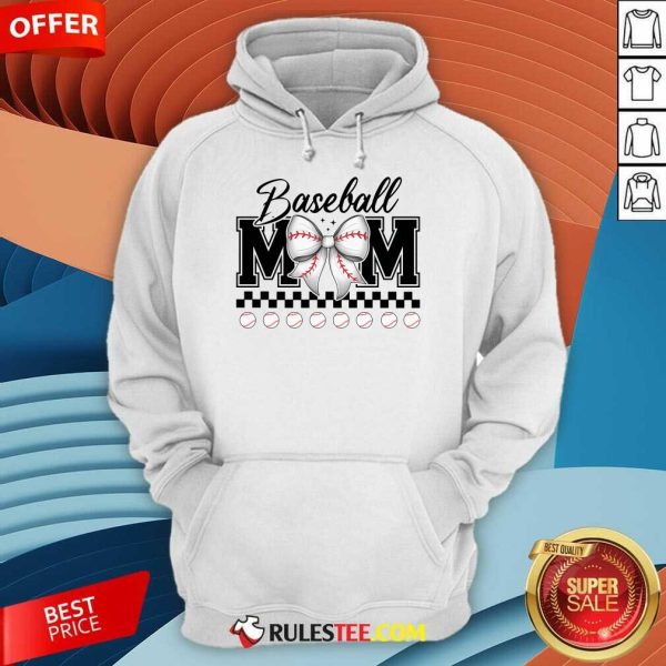 Awesome Baseball Mom Hoodie