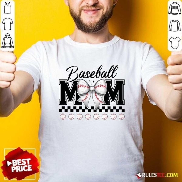 Awesome Baseball Mom T-Shirt