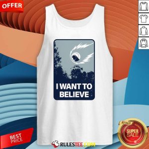 Awesome I Want To Believe Tank-Top