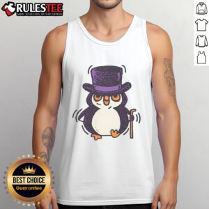 Awesome The Penguin Tank Top featuring a playful penguin design, perfect for summer style and casual wear.