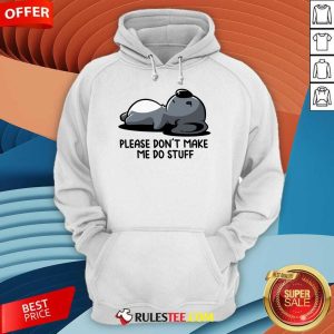 Cute Koala Please Don't Make Me Do Stuff Hoodie