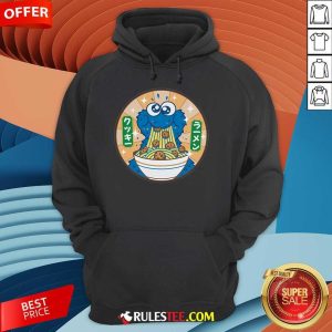 Funny Cookie Monster Ramen Cookie Hoodie