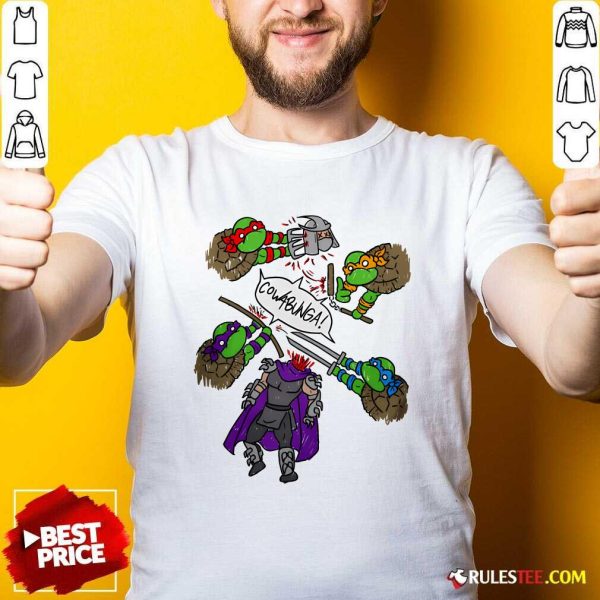 Funny Teenage Mutant Ninja Turtles Cowabunga T-Shirt