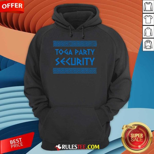 Funny Toga Party Security Ancient Greek Party Costume Hoodie