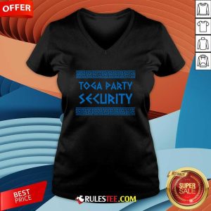 Funny Toga Party Security Ancient Greek Party Costume V-Neck