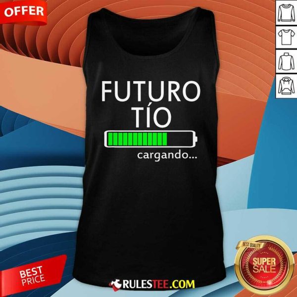 Futuro Tio Cargando Spanish Uncle Pregnancy Announcement Tank-Top